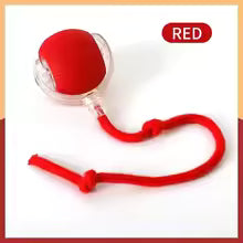 Smart Cat Toys Automatische rollende bal Nepstaart Oplaadbaar elektrisch huisdier Interactief speelgoed Hond Kat Training Imiteren muisstaart